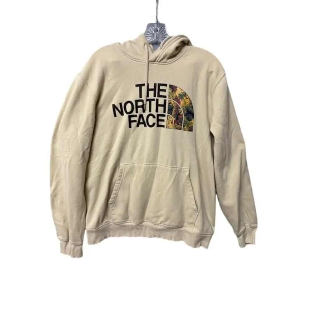 The North Face Tan Hoodie Sweatshirt Men's Large